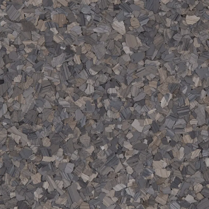Dolerite flake floor coating color
