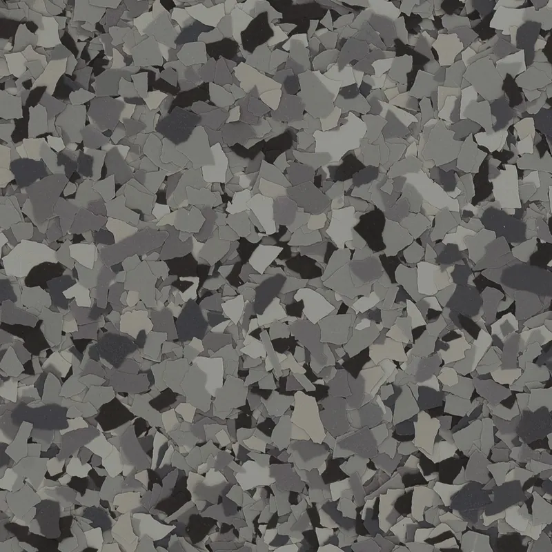 Nightfall flake floor coating color