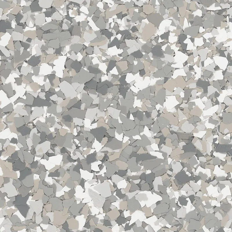 Stoney Creek flake floor coating color