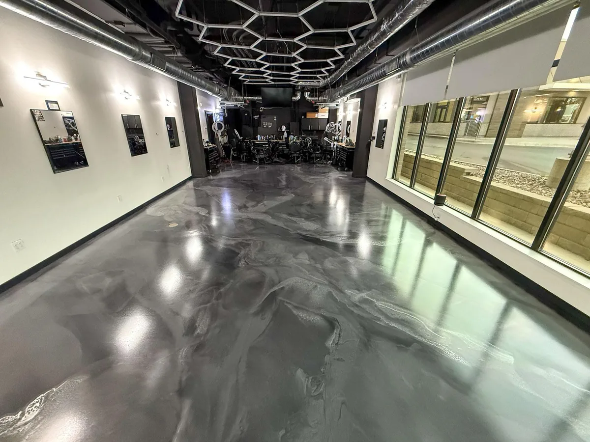 Metallic Epoxy Floors in Otsego, MN